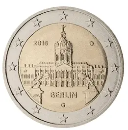 2 euro germania lander berlino 2018