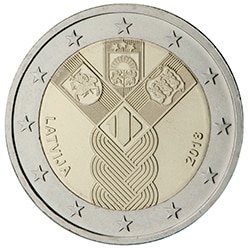 2 euro lettonia istituzione stati estone lettone ricostituzione stato lituano 2018