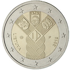 2 euro lituania istituzione stati estone lettone ricostituzione stato lituano 2018
