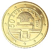 austria 50 centesimi rari