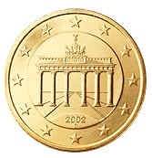 germania 50 centesimi rari 2 serie nfc 2007