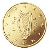 irlanda 50 eurocent rari 2serie nfc 2007