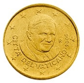 vaticano 50 centesimi rari 4 serie nfc 2008 2013