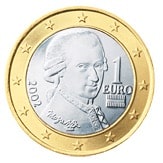 austria 1 euro raro