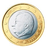 belgio 1 euro raro 2 2007