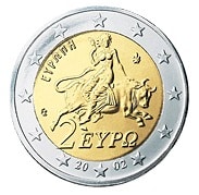 grecia 2 euro rari 1 serie 2002 2006