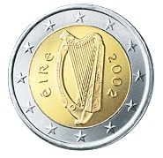 irlanda 2 euro rari 2 serie 2007