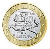 lituania 1 euro raro