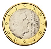olanda 1 euro raro 3 serie 2014