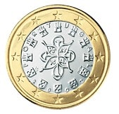 portogallo 1 euro raro 2 serie 2008