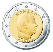 principato monaco 2 euro rari 3 serie 2007