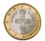 moneta euro rara cipro 1 euro 2013